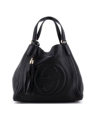 Б/у сумка Gucci Medium Soho из кожи с плечевым ремнем