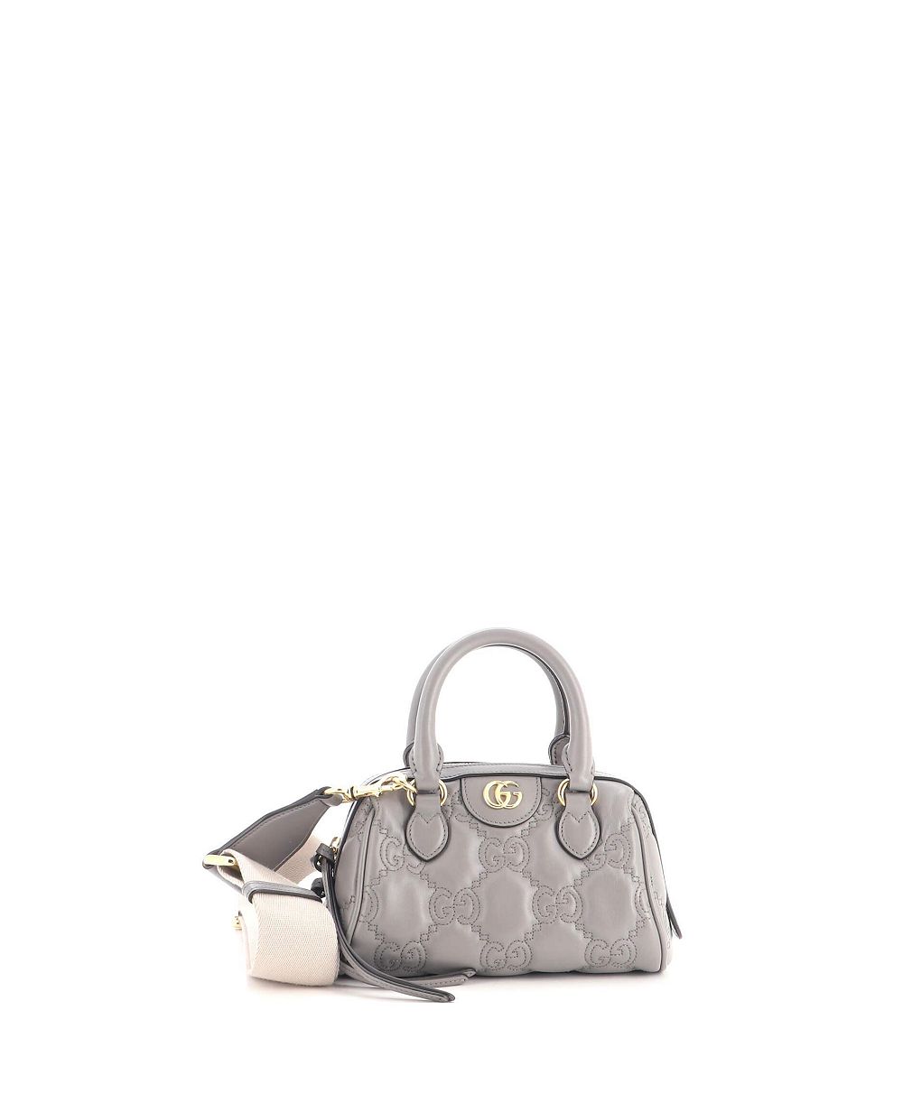 Pre-Owned Gucci маленькая сумка-тоут Ophidia Convertible Boston с верхней ручкой из стеганой кожи GG