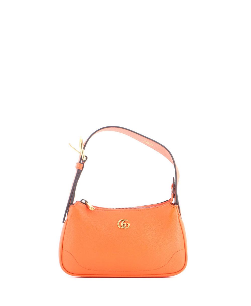 Pre-Owned Gucci Mini Aphrodite Shoulder Bag Leather