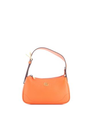 Pre-Owned Gucci Mini Aphrodite Shoulder Bag Leather