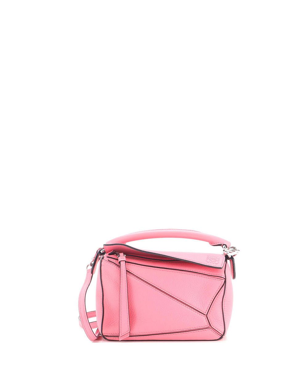 Pre-Owned Loewe Mini Puzzle Bag Leather