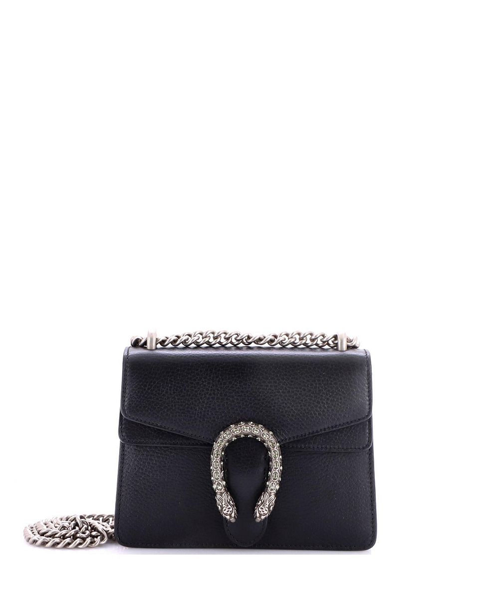 Pre-Owned Gucci Mini Dionysus Bag Leather