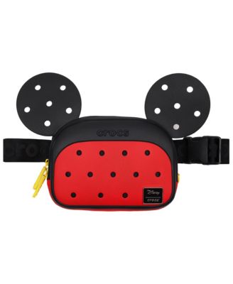 Женская поясная сумка Crocs с ушками Микки Мауса в 3D, официально лицензированная