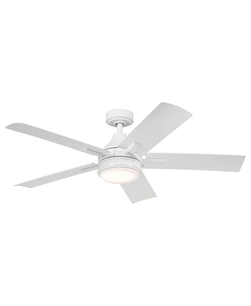 Kichler потолочный вентилятор 52 Tide Weather+ с LED-подсветкой, защитой от влаги и пультом дистанционного управления