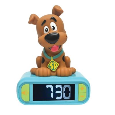 Warner Scooby Doo RL800SD 7.17" Digital Night-Light Sound-Effects Alarm Clock