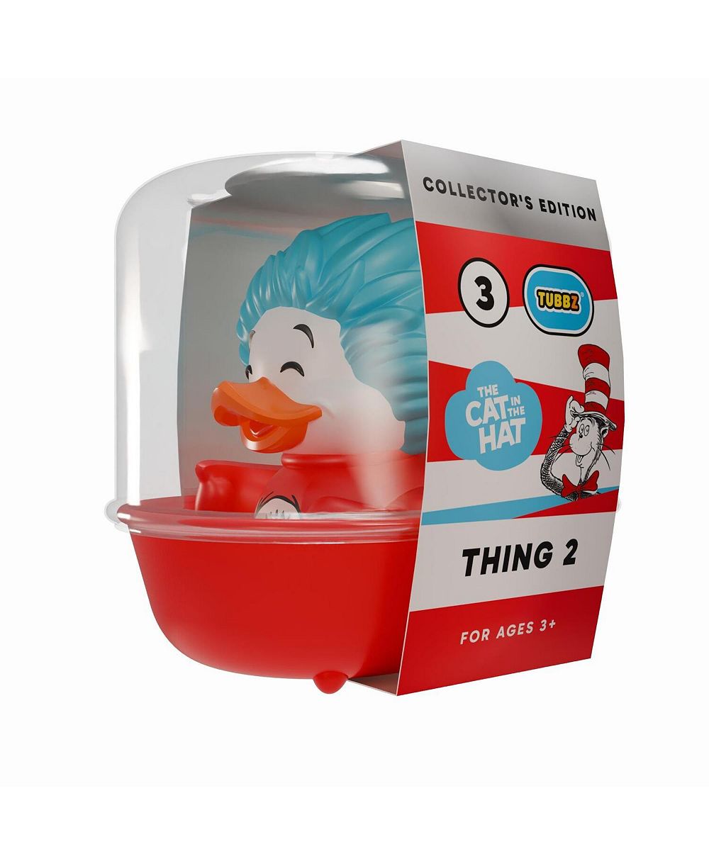 TUBBZ The Cat in the Hat Thing 2 1st Edition 4.2" Collectible Figure with Bathtub Base, Ages 3+