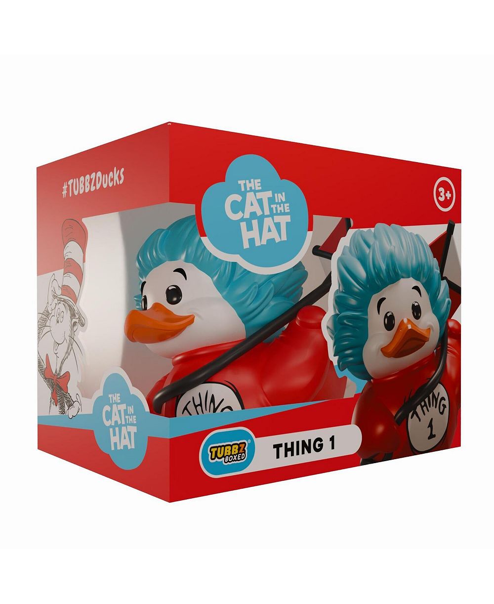 TUBBZ The Cat in the Hat Thing 1 Boxed Edition 4.35" Collectible Figure, Ages 3+
