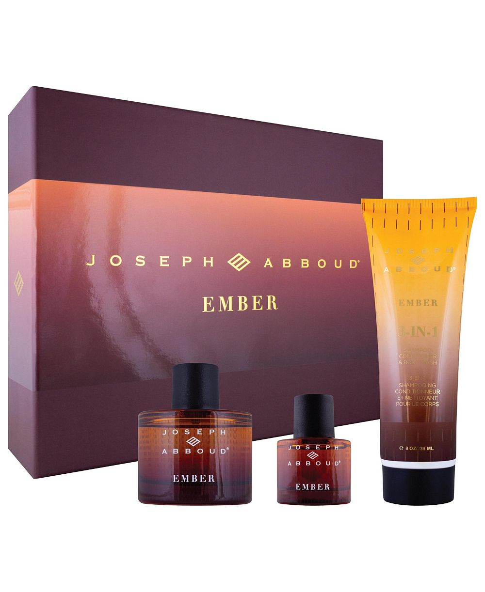 Joseph Abboud мужской подарочный набор из 3 флаконов духов Ember Eau de Parfum