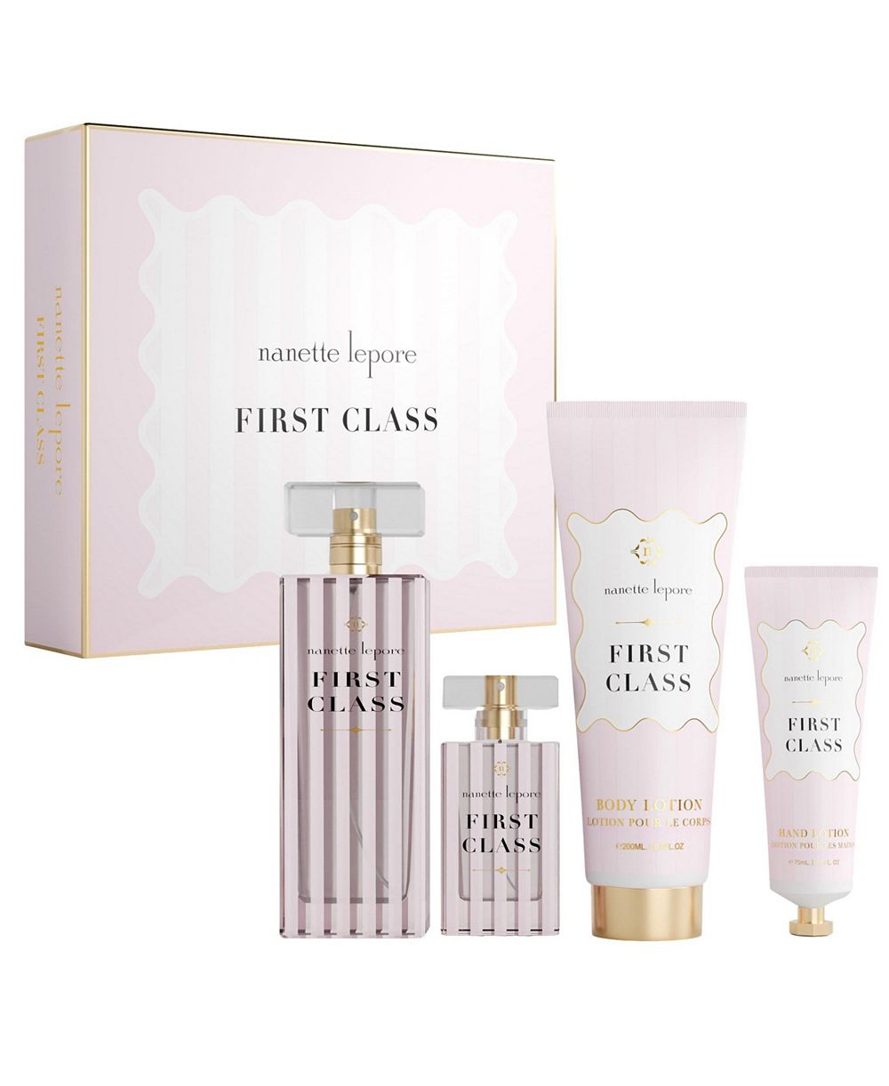 Nanette Lepore 4 Piece First Class Eau de Parfum Gift Set
