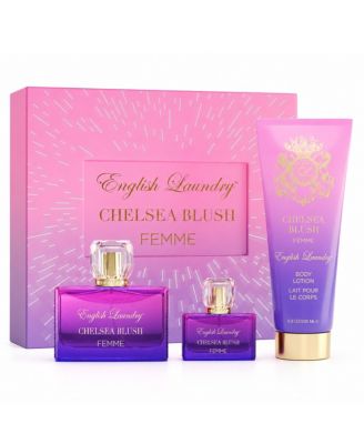 Подарочный набор парфюма English Laundry 3 Piece Chelsea Blush Eau de Parfum