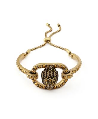 Kurt Geiger London Faux-Stone Signature Chelsea Eagle Slider Bracelet