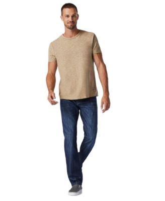 Мужские джинсы Mavi Jeans Zach с прямой ногой и средним подъемом, цвет индиго, отделка Maui
