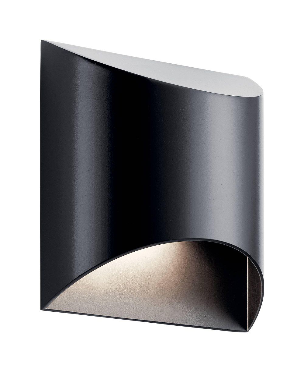 Наружный настенный светильник Kichler Wesley 7 1/2" с LED-подсветкой