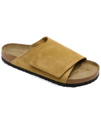 Birkenstock Men's Solana Suede Leather Slide Sandals from Finish Line