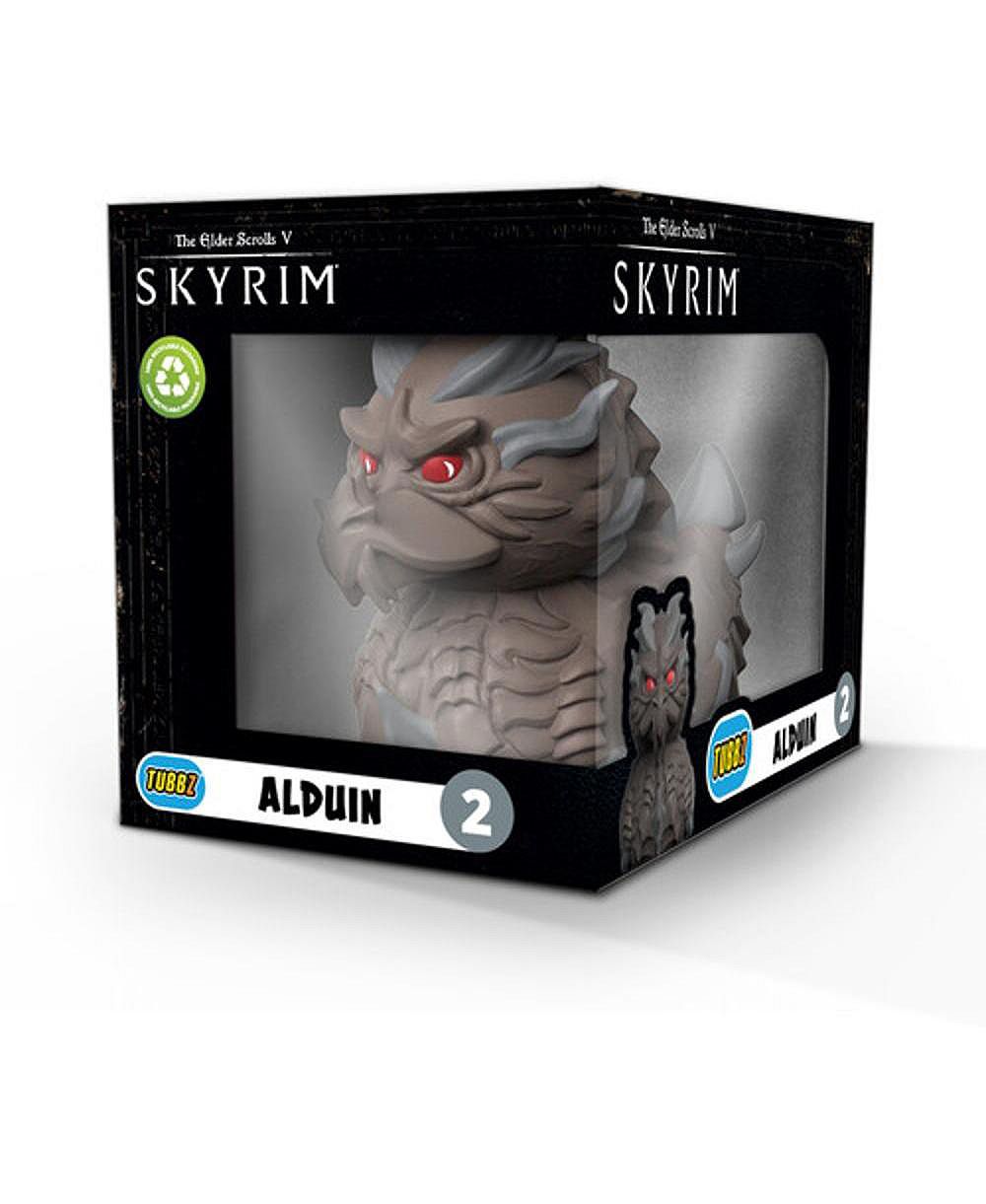 Коллекционная фигурка tubbz skyrim alduin 2 boxed edition