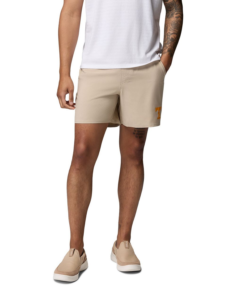 Columbia Men's Natural Tennessee Volunteers PFG Terminal Roamer™ Omni-Shade™ Stretch Shorts