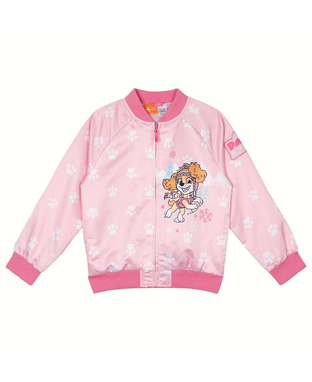 Paw Patrol Toddler Girls 2T -5T Bomber Jacket