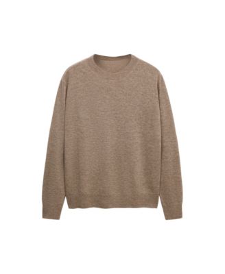 MANGO Women's Selection Crewneck Wool Sweater