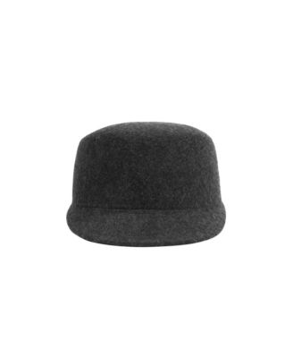 MANGO Women's Selection Wool Flat-Top Baseball Cap