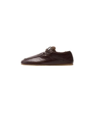 MANGO Women's Round-Toe Flat Loafers