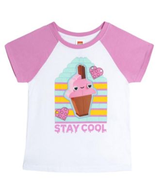 White pink raglan