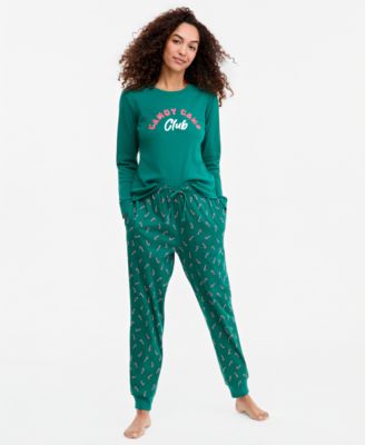 Женский пижамный комплект Holiday Lane Candy Canes