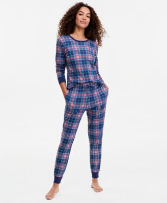 Женский комплект пижам Holiday Lane Jolly Plaid, создано для Macy's