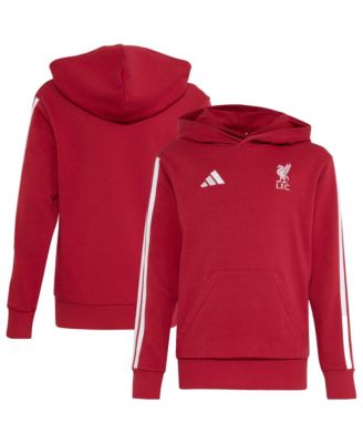 Детская толстовка adidas Liverpool Club красного цвета
