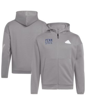 Men's adidas Gray Penn State Nittany Lions Z.N.E Full-Zip Hoodie