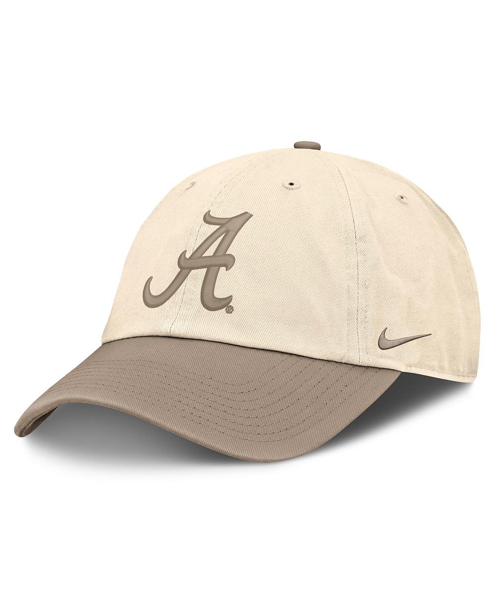 Men's Nike Natural/Khaki Alabama Crimson Tide Two-Tone Club Adjustable Hat