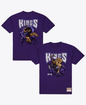 Мужская футболка Mitchell & Ness Purple Sacramento Kings Breakthrough