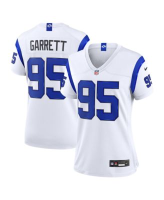 Women's Nike Myles Garrett Los Angeles Rams Fearsome White Game Jersey