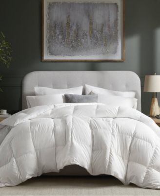 Harbor House White Goose Down Cotton Shell Comforter, Full/Queen