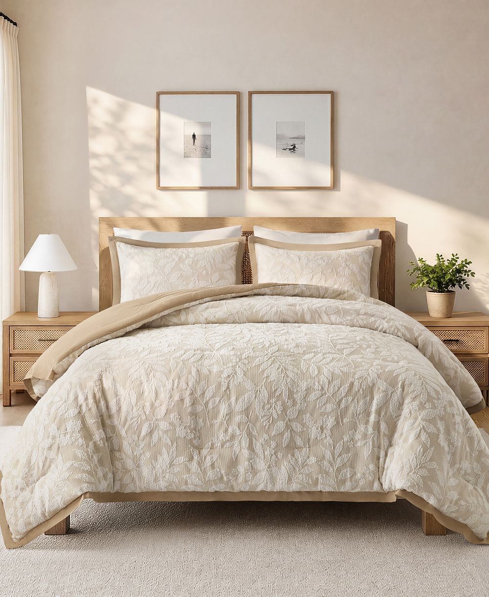 Harbor House комплект стеганых одеял Solace Leaf, размер Queen