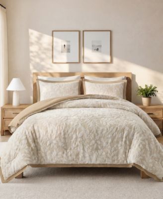 Harbor House Solace Leaf 3-Piece Comforter Set, Queen