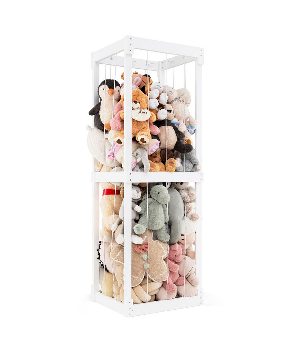 GOUUN Toy Storage Organizer with Open Top and Elastic Cords