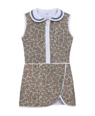 Courtside Kids Детское теннисное платье для девочек 2-16 лет