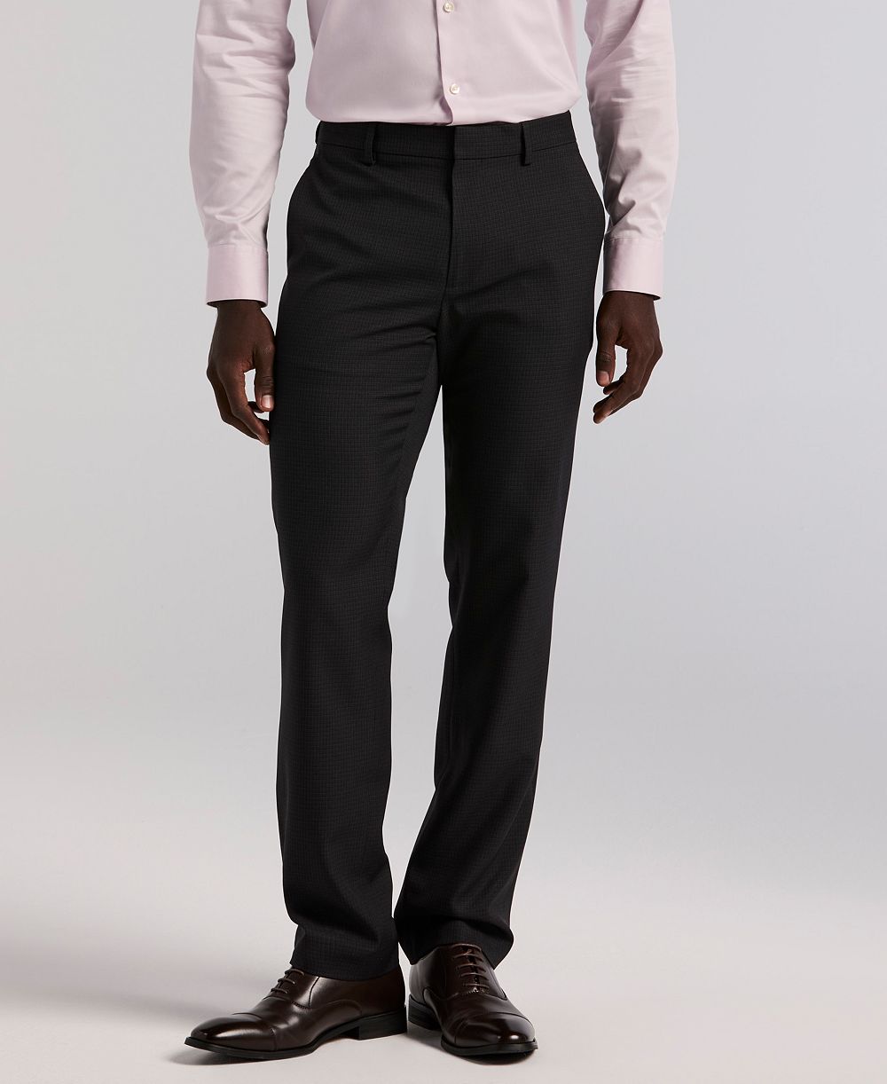 Мужские брюки Perry Ellis Portfolio Modern-Fit Stretch Solid Resolution однотонные