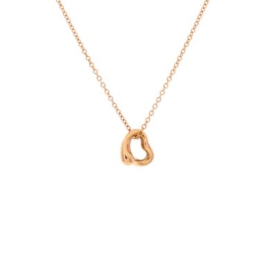 Pre-Owned Tiffany & Co ожерелье с подвеской Elsa Peretti Open Heart