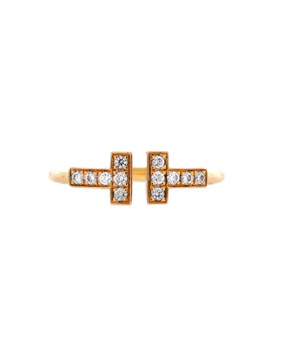 Pre-Owned Tiffany & Co кольцо T Wire