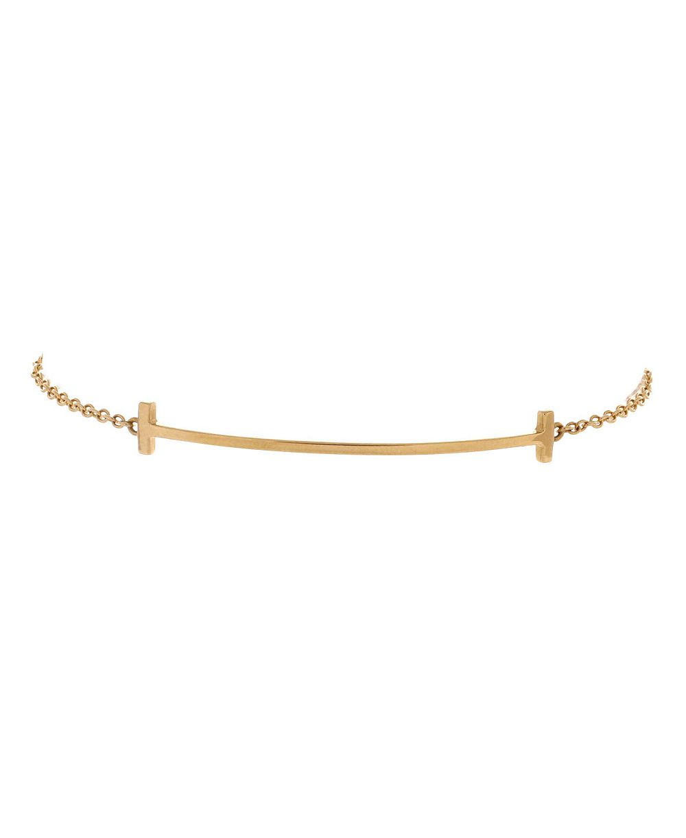Б/у браслет-цепочка Tiffany & Co T Smile