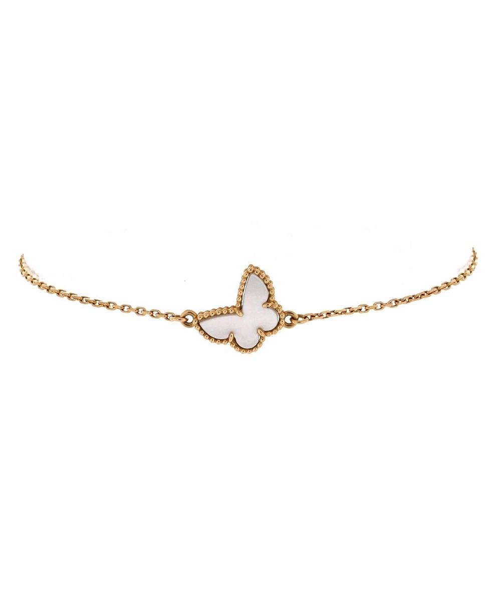 Pre-Owned Van Cleef and Arpels Pre-Owned Van Cleef and Arpels Sweet Alhambra Butterfly Bracelet