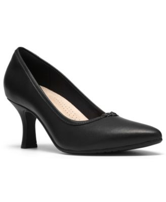 Clarks женские туфли Kacelyn Grace на низком каблуке с острым носком