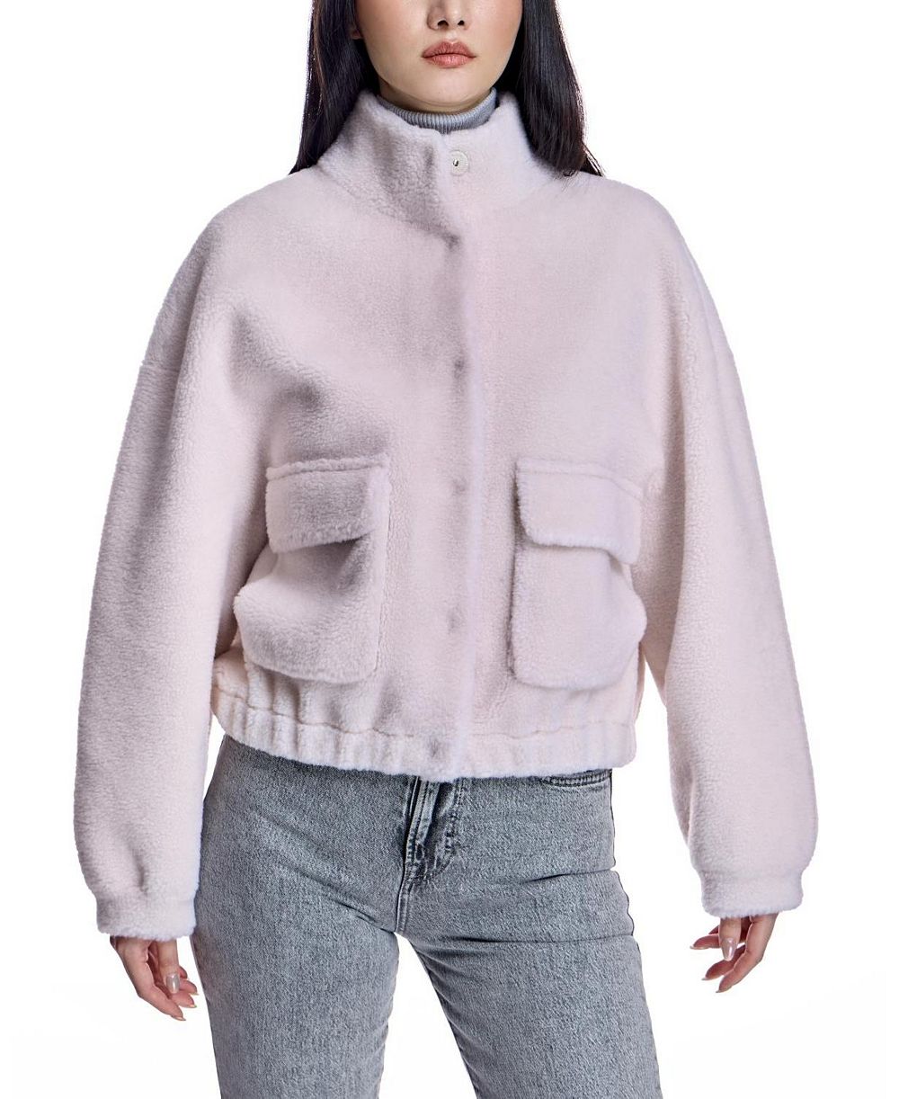 Julia & Stella By Maximilian Women's Cropped Lambswool