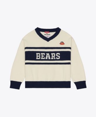 Женский свитер Mitchell & Ness с длинным рукавом и v-образным вырезом Chicago Bears Retro Roots