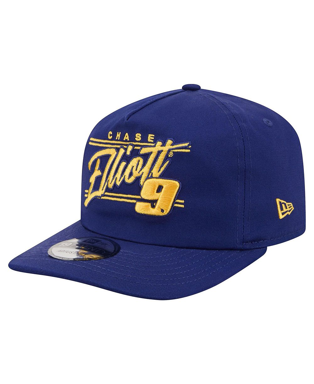 Men's New Era  Blue Chase Elliott Driver Script 19TWENTY Adjustable Hat