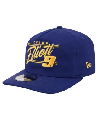 Men's New Era  Blue Chase Elliott Driver Script 19TWENTY Adjustable Hat