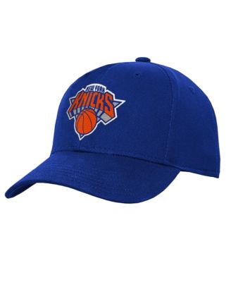 Big Boys and Girls Outerstuff  Blue New York Knicks Adjustable Hat