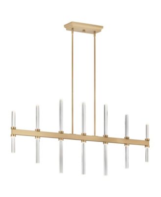Kichler Sycara 48 1/4" Wide Champagne  LED Linear Chandelier