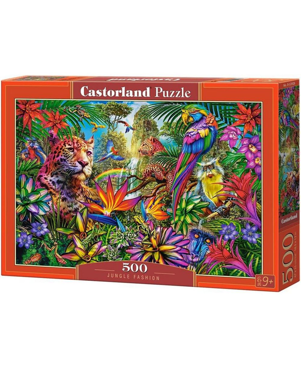 Castorland пазл Jungle Fashion, 500 деталей, возраст 14+